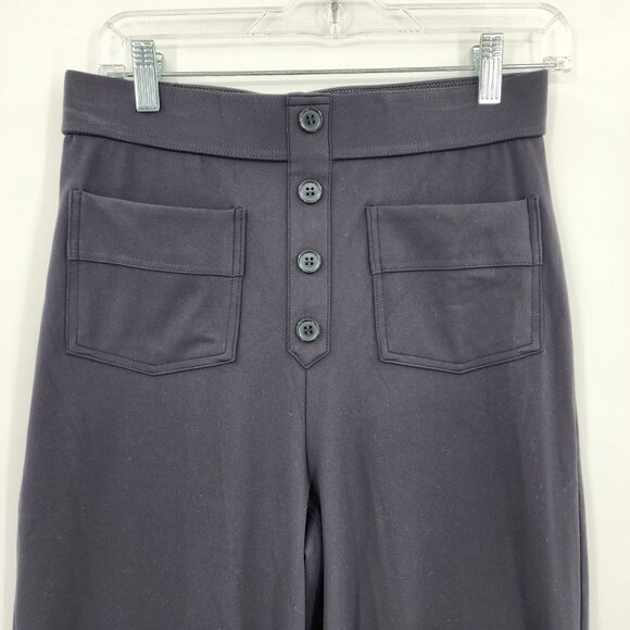 HALARA High Waist Button Front Casual Straight Leg Pants Black Various NWT - Picture 6 of 9